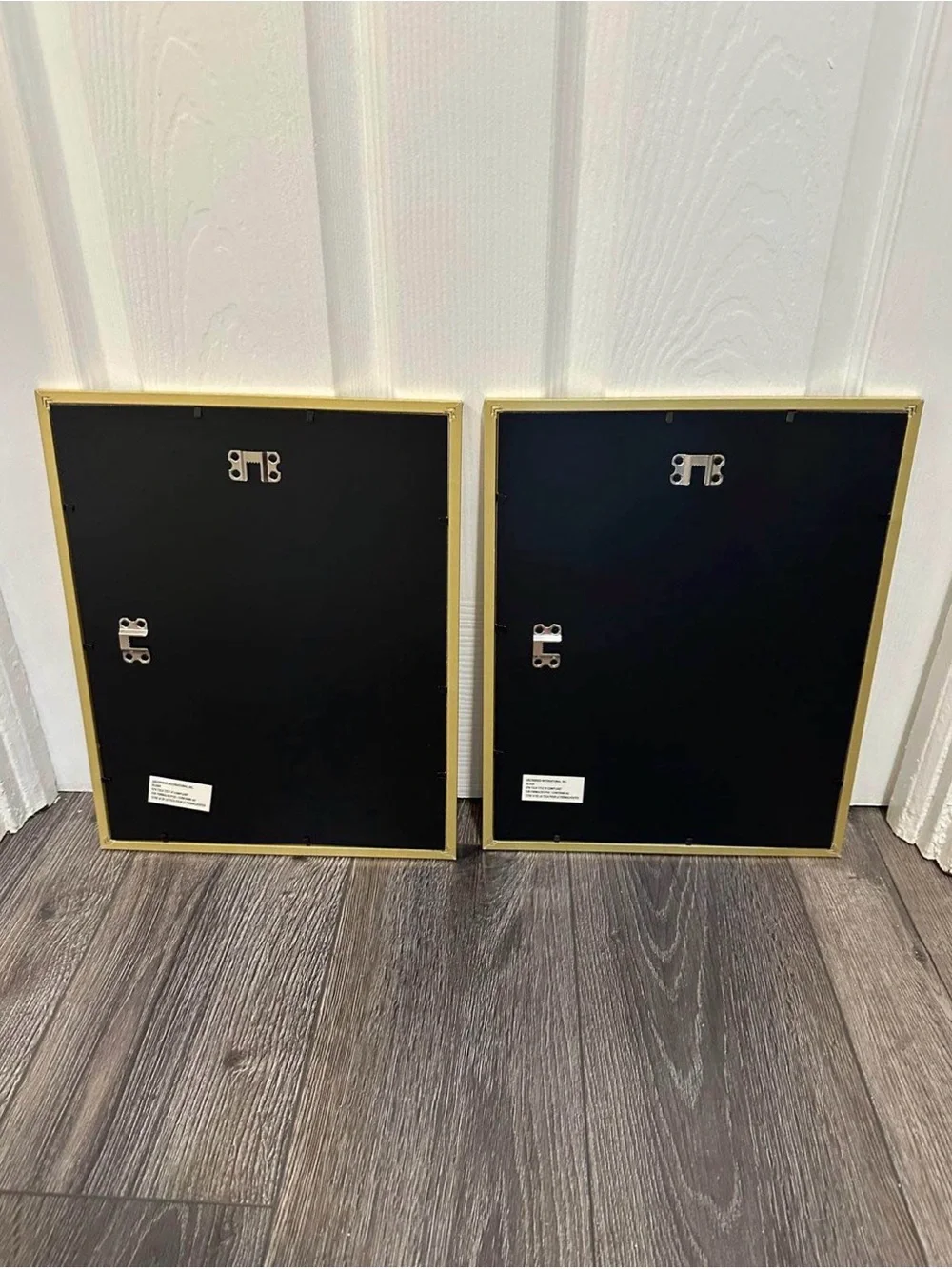 Set of 2 Gold Framed Botanical & Bird Wall Art 14.8” x 11.8”